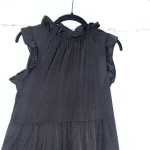 Black witchy 3 tier dress